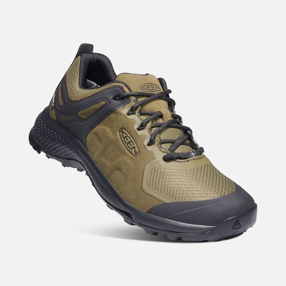 Keen Wandelschoenen Heren Olijfgroen/Zwart - Explore Waterproof - 08439-EZAV